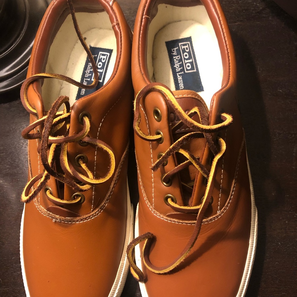 Leather Ralph Lauren shoes